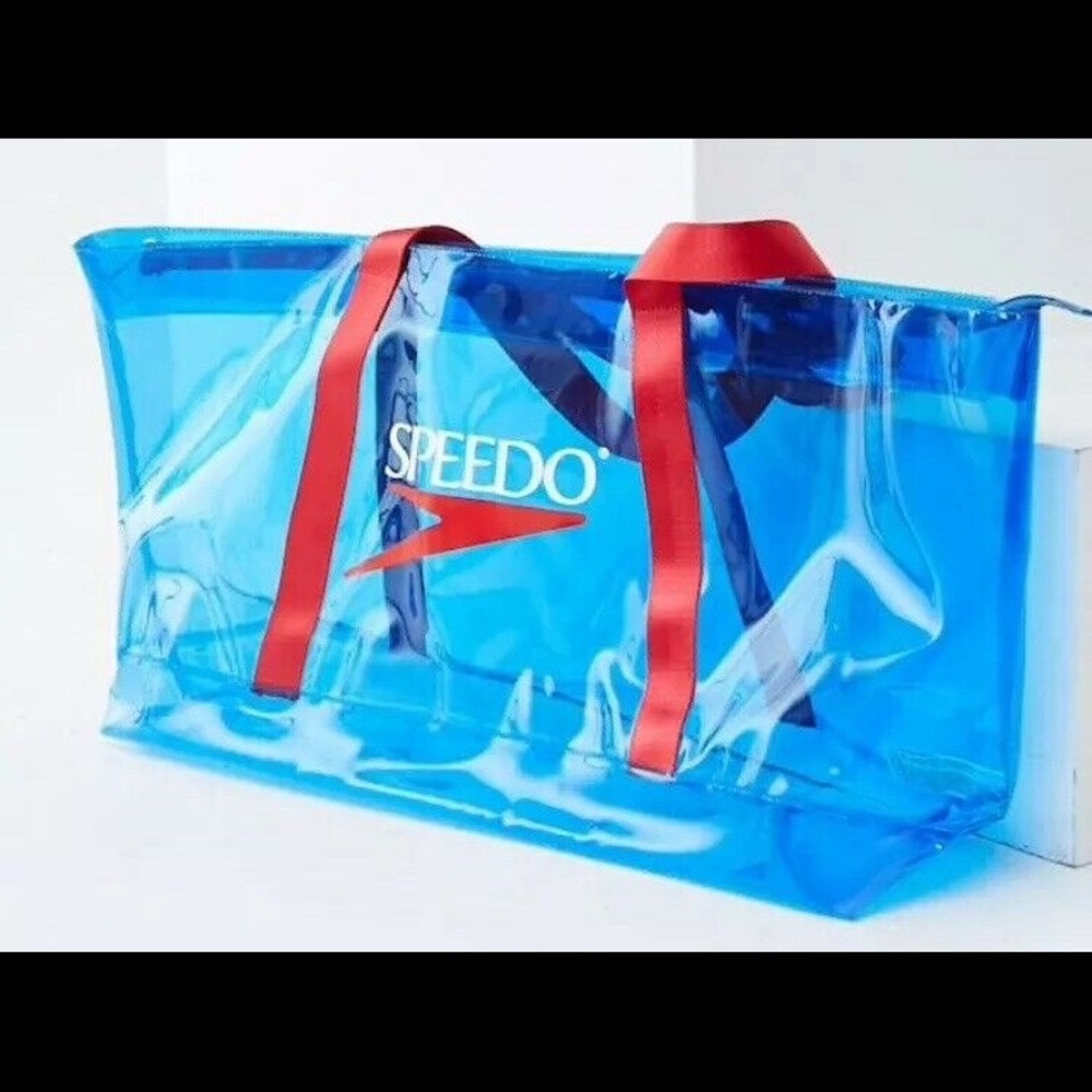 Speedo Clear Vinyl Beach Bag